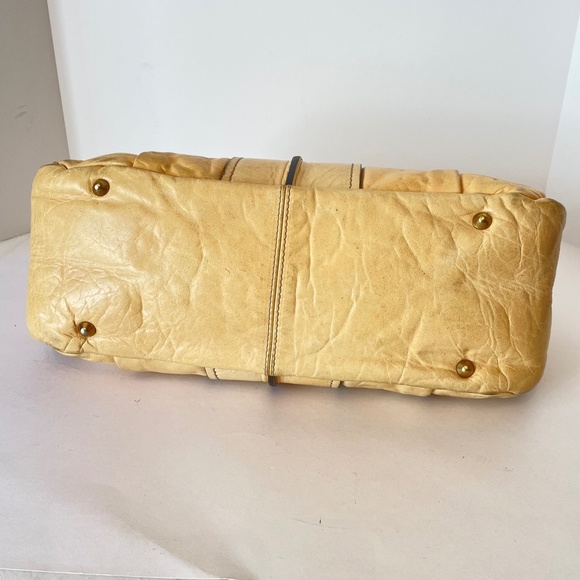 Chloe Heloise Large Beige Hand Bag Leather - Picture 5 of 16